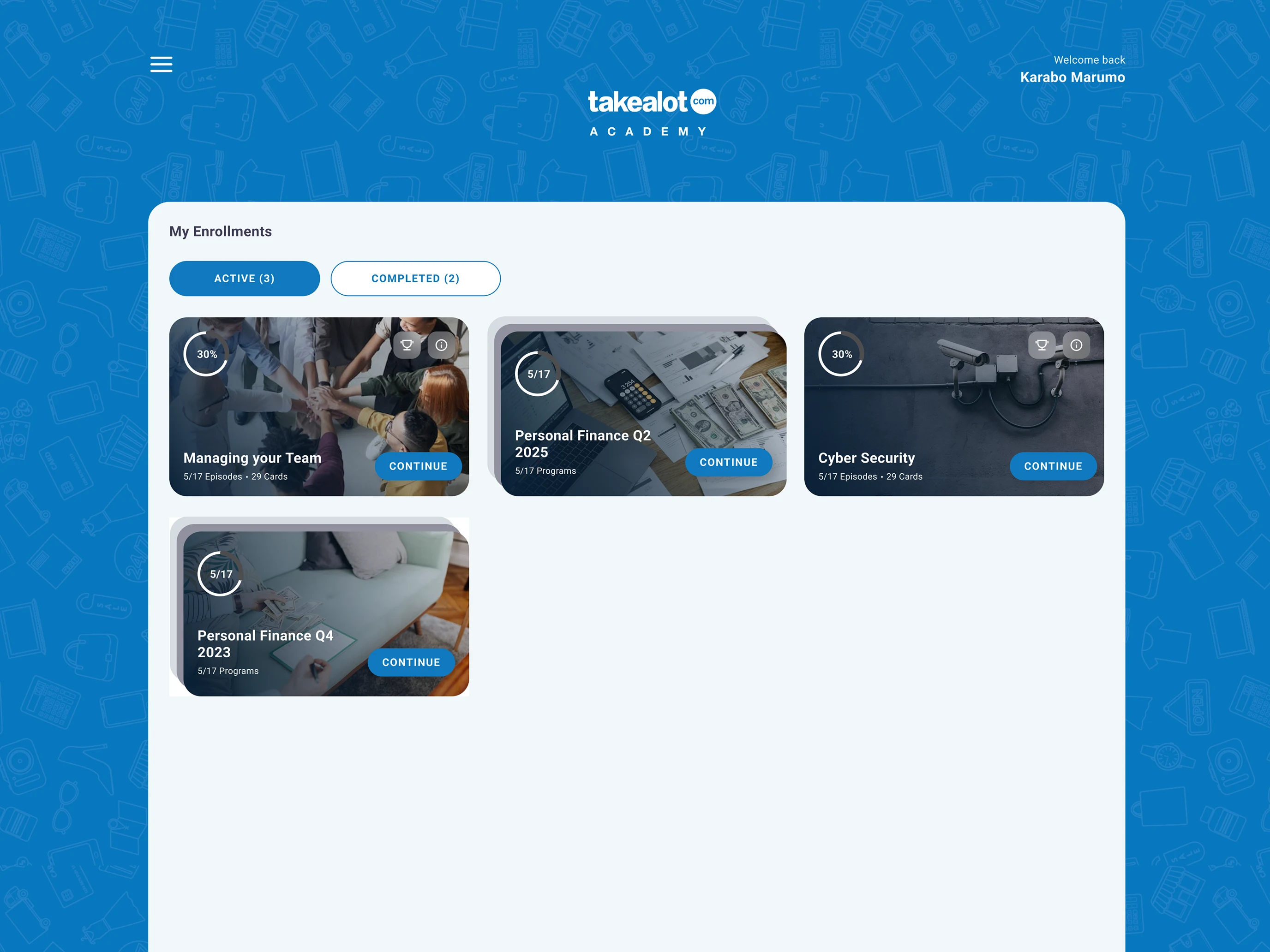 Takealot Academy screenshot